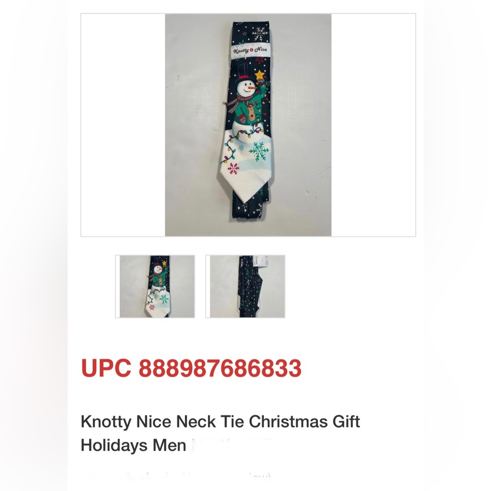 NWOT . . .  Knotty & Nice Neck Tie